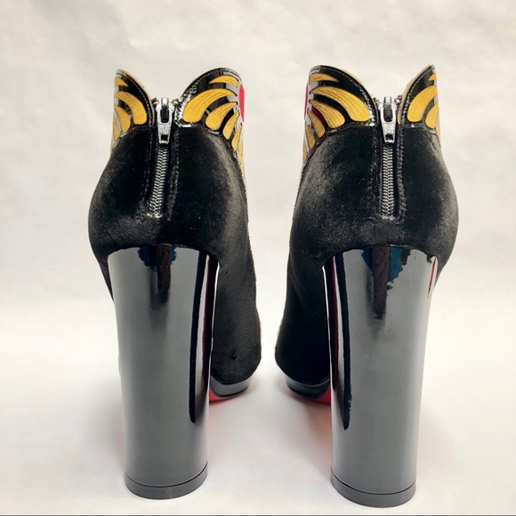 SOLD Christian Louboutin Mariposa Butterfly Boots - Picture 4 of 8